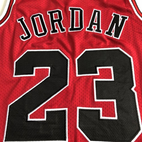 Men's Chicago Bulls Michael Jordan #23 Throwback Red 1997-98 Hardwood Classics Player Jersey Men's Chicago Bulls Michael Jordan #23 Throwback Red 1997-98 Hardwood Classics Player Jersey