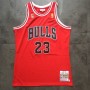 Men's Chicago Bulls Michael Jordan #23 Throwback Red 1996-97 Hardwood Classics Player Jersey Men's Chicago Bulls Michael Jordan #23 Throwback Red 1996-97 Hardwood Classics Player Jersey