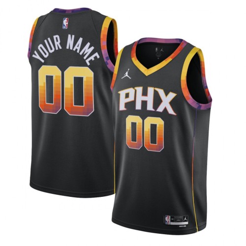 Phoenix Suns Jordan Brand Youth Swingman Custom Jersey - Statement Edition - Black Phoenix Suns Jordan Brand Youth Swingman Custom Jersey - Statement Edition - Black