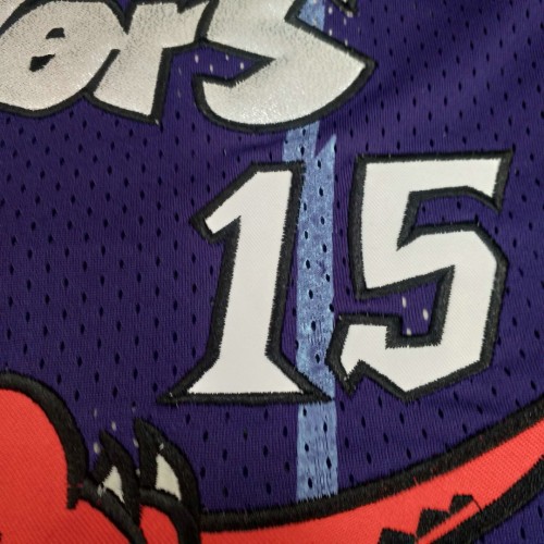 Vince Carter Toronto Raptors Throwback 1998-99 Hardwood Classics Jersey - Purple Vince Carter Toronto Raptors Throwback 1998-99 Hardwood Classics Jersey - Purple