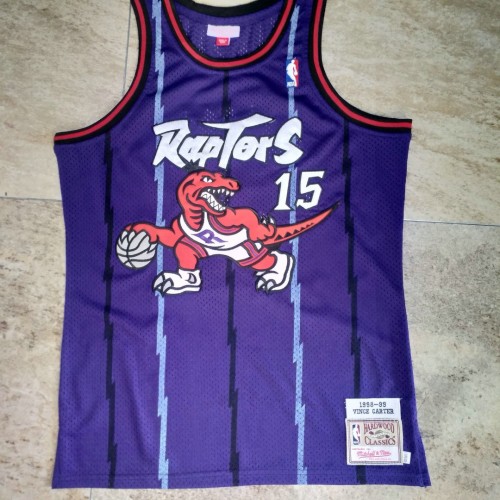 Vince Carter Toronto Raptors Throwback 1998-99 Hardwood Classics Jersey - Purple Vince Carter Toronto Raptors Throwback 1998-99 Hardwood Classics Jersey - Purple