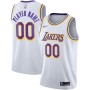 Los Angeles Lakers Nike Youth Swingman Custom Jersey White - Association Edition Los Angeles Lakers Nike Youth Swingman Custom Jersey White - Association Edition
