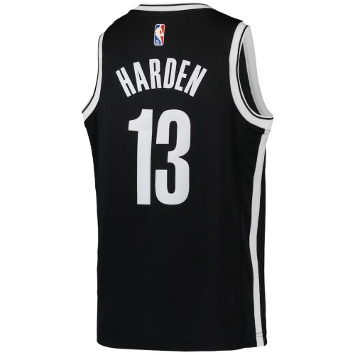 James Harden Brooklyn Nets Nike Youth 2021/22 Diamond Swingman Jersey - Icon Edition - Black James Harden Brooklyn Nets Nike Youth 2021/22 Diamond Swingman Jersey - Icon Edition - Black