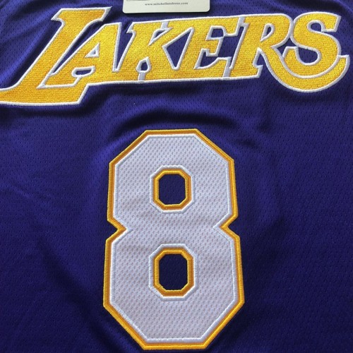 Men's Los Angeles Lakers Kobe Bryant #8 Purple 00-01 Hardwood Classics Jersey Men's Los Angeles Lakers Kobe Bryant #8 Purple 00-01 Hardwood Classics Jersey