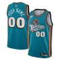 Detroit Pistons Nike Youth Custom Swingman Jersey - Classic Edition - Teal Detroit Pistons Nike Youth Custom Swingman Jersey - Classic Edition - Teal