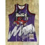 Vince Carter Toronto Raptors Throwback Hardwood Classics 1998-99 Hyper Hoops Jersey - Purple Vince Carter Toronto Raptors Throwback Hardwood Classics 1998-99 Hyper Hoops Jersey - Purple