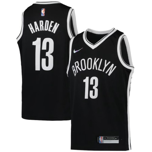 James Harden Brooklyn Nets Nike Youth 2021/22 Diamond Swingman Jersey - Icon Edition - Black James Harden Brooklyn Nets Nike Youth 2021/22 Diamond Swingman Jersey - Icon Edition - Black