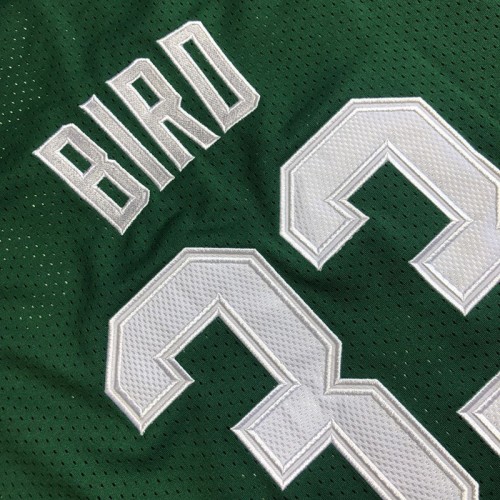 Larry Bird Boston Celtics Throwback 1985-86 Hardwood Classics Jersey - Kelly Green