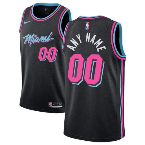 Miami Heat Nike Youth 2019/20 Swingman Custom Jersey Black – City Edition Miami Heat Nike Youth 2019/20 Swingman Custom Jersey Black – City Edition