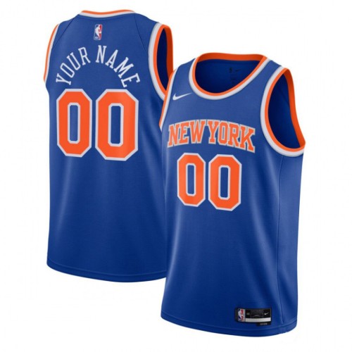 New York Knicks Nike Youth Swingman Custom Jersey Blue - Icon Edition New York Knicks Nike Youth Swingman Custom Jersey Blue - Icon Edition