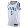 Unisex Nike Anthony Edwards White Minnesota Timberwolves 2023/24 Swingman Jersey - Classic Edition Unisex Nike Anthony Edwards White Minnesota Timberwolves 2023/24 Swingman Jersey - Classic Edition