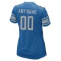 Detroit Lions Nike Women's Custom Game Jersey - Blue Detroit Lions Nike Women's Custom Game Jersey - Blue