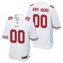 San Francisco 49ers Nike Game Youth Custom Player Jersey - White San Francisco 49ers Nike Game Youth Custom Player Jersey - White