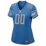 Detroit Lions Nike Women's Custom Game Jersey - Blue Detroit Lions Nike Women's Custom Game Jersey - Blue
