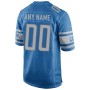 Detroit Lions Nike Custom Game Jersey - Blue Detroit Lions Nike Custom Game Jersey - Blue