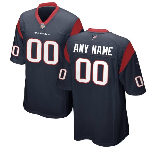 Houston Texans Nike Youth Custom Team Color Game Jersey - Navy Houston Texans Nike Youth Custom Team Color Game Jersey - Navy
