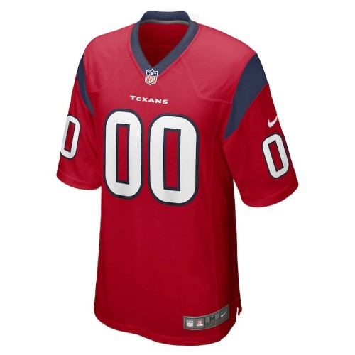 Houston Texans Nike Youth Custom Alternate Game Jersey - Red Houston Texans Nike Youth Custom Alternate Game Jersey - Red