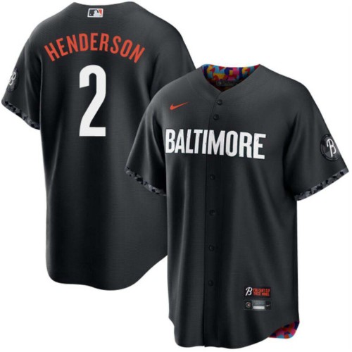 Gunnar Henderson Baltimore Orioles Nike 2023 City Connect Replica Player Jersey - Black Gunnar Henderson Baltimore Orioles Nike 2023 City Connect Replica Player Jersey - Black