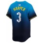 Bryce Harper Philadelphia Phillies Nike 2024 City Connect Limited Player Jersey - Blue Bryce Harper Philadelphia Phillies Nike 2024 City Connect Limited Player Jersey - Blue