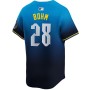 Alec Bohm Philadelphia Phillies Nike 2024 City Connect Limited Player Jersey - Blue Alec Bohm Philadelphia Phillies Nike 2024 City Connect Limited Player Jersey - Blue