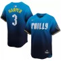 Bryce Harper Philadelphia Phillies Nike 2024 City Connect Limited Player Jersey - Blue Bryce Harper Philadelphia Phillies Nike 2024 City Connect Limited Player Jersey - Blue
