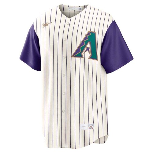 Randy Johnson Arizona Diamondbacks Nike Alternate Cooperstown Collection Jersey - Cream Randy Johnson Arizona Diamondbacks Nike Alternate Cooperstown Collection Jersey - Cream
