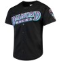 Arizona Diamondbacks Randy Johnson Black Cooperstown Mesh Button-Up Jersey Arizona Diamondbacks Randy Johnson Black Cooperstown Mesh Button-Up Jersey