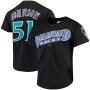 Arizona Diamondbacks Randy Johnson Black Cooperstown Mesh Button-Up Jersey Arizona Diamondbacks Randy Johnson Black Cooperstown Mesh Button-Up Jersey