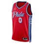 Men's Philadelphia 76ers Tyrese Maxey #0 Jordan Red Swingman NBA Jersey - Icon Edition Men's Philadelphia 76ers Tyrese Maxey #0 Jordan Red Swingman NBA Jersey - Icon Edition