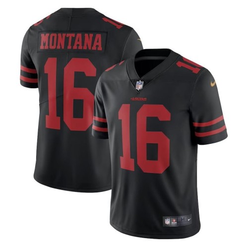 Joe Montana San Francisco 49ers Nike Vapor Limited Jersey - Black Joe Montana San Francisco 49ers Nike Vapor Limited Jersey - Black