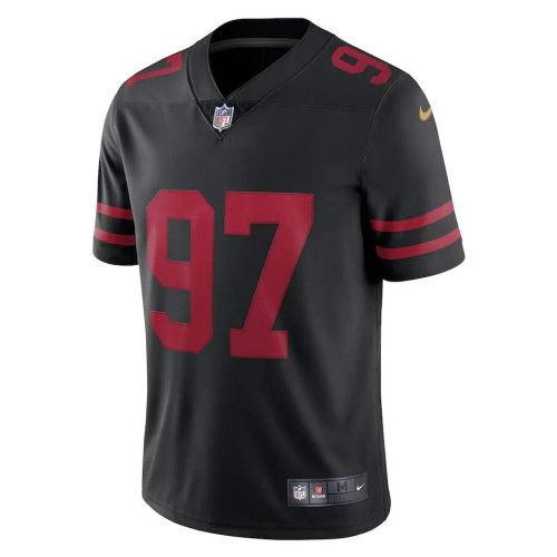 Nick Bosa San Francisco 49ers Nike Vapor Limited Jersey - Black Nick Bosa San Francisco 49ers Nike Vapor Limited Jersey - Black