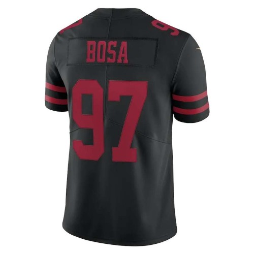 Nick Bosa San Francisco 49ers Nike Vapor Limited Jersey - Black Nick Bosa San Francisco 49ers Nike Vapor Limited Jersey - Black
