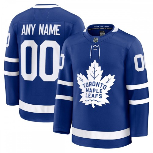 Toronto Maple Leafs Home Premium Custom Jersey - Blue Toronto Maple Leafs Home Premium Custom Jersey - Blue