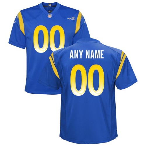 Los Angeles Rams Nike Youth Custom Game Jersey - Royal Los Angeles Rams Nike Youth Custom Game Jersey - Royal