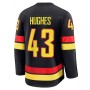 Vancouver Canucks Quinn Hughes #43 Black Alternate Premium Jersey Vancouver Canucks Quinn Hughes #43 Black Alternate Premium Jersey