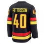 Vancouver Canucks Elias Pettersson #40 Black Alternate Premium Jersey Vancouver Canucks Elias Pettersson #40 Black Alternate Premium Jersey