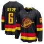Vancouver Canucks Brock Boeser #6 Black Alternate Premium Jersey Vancouver Canucks Brock Boeser #6 Black Alternate Premium Jersey