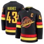 Vancouver Canucks Quinn Hughes #43 Black Alternate Premium Jersey Vancouver Canucks Quinn Hughes #43 Black Alternate Premium Jersey