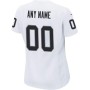Las Vegas Raiders Nike Women's Custom Game Jersey - White Las Vegas Raiders Nike Women's Custom Game Jersey - White
