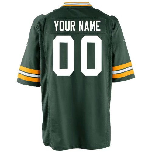Green Bay Packers Nike Youth Custom Game Jersey - Green Green Bay Packers Nike Youth Custom Game Jersey - Green