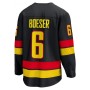 Vancouver Canucks Brock Boeser #6 Black Alternate Premium Jersey Vancouver Canucks Brock Boeser #6 Black Alternate Premium Jersey