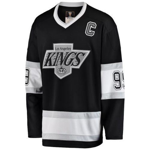 Wayne Gretzky Los Angeles Kings Premier Breakaway Retired Player Jersey - Black