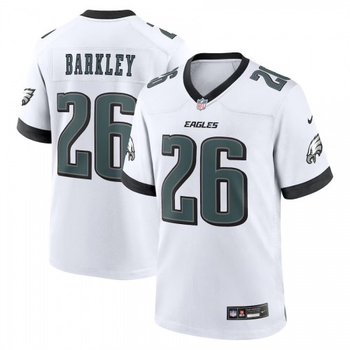 Saquon Barkley Philadelphia Eagles Nike Vapor Limited Jersey - White Saquon Barkley Philadelphia Eagles Nike Vapor Limited Jersey - White