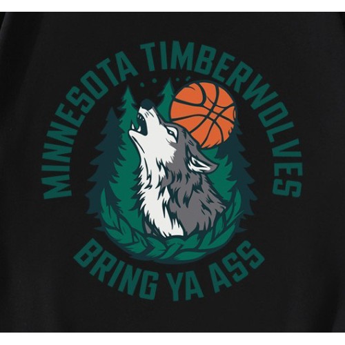Bring Ya Ass Minnesota Timberwolves NBA Team T-Shirt Bring Ya Ass Minnesota Timberwolves NBA Team T-Shirt