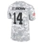 Amon-Ra St. Brown Detroit Lions Nike 2024 Salute to Service Limited Jersey - Arctic Camo Amon-Ra St. Brown Detroit Lions Nike 2024 Salute to Service Limited Jersey - Arctic Camo