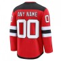 New Jersey Devils Home Premium Custom Jersey - Red