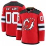 New Jersey Devils Home Premium Custom Jersey - Red