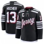 Nico Hischier New Jersey Devils Alternate Premium Jersey - Black Nico Hischier New Jersey Devils Alternate Premium Jersey - Black