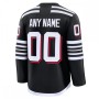 New Jersey Devils Alternate Premium Custom Jersey - Black New Jersey Devils Alternate Premium Custom Jersey - Black