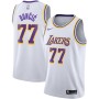 Los Angeles Lakers Youth Nike Association Edition Swingman Jersey - White - Luka Dončić